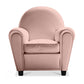 Fauteuil avec Accoudoirs - Revêtu de Similicuir - Club