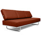 Sofa Bed Upholstered in Faux Leather - 3 Seats - Kart