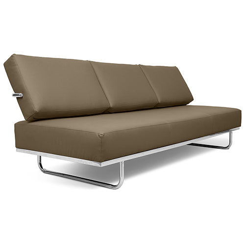 Canapé-Lit Revêtu de Similicuir - 3 Places - Kart