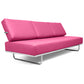 Sofa Bed Upholstered in Faux Leather - 3 Seats - Kart