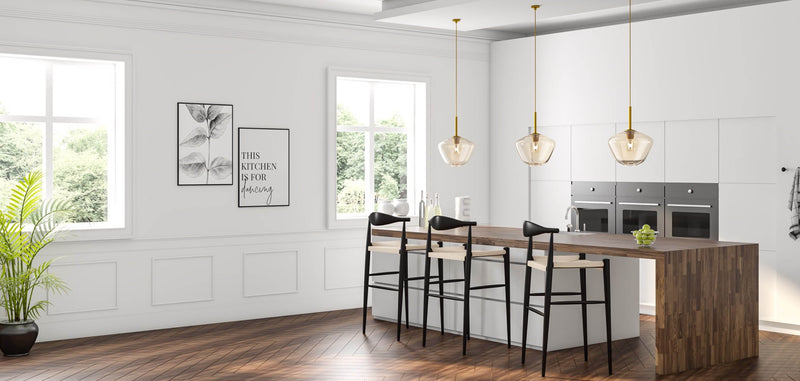 Tabouret de bar design Boho Bali - Bois - 75cm - Elb