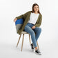 Dining Chair - Upholstered in Patchwork - Scandinavian Style - Evelyne