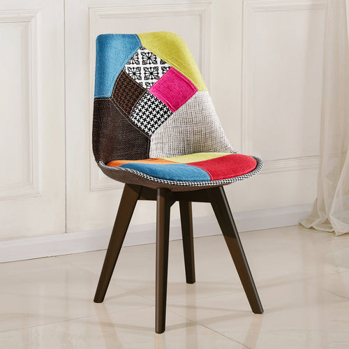 Dining Chair - Upholstered in Patchwork - Simona - gallery 2