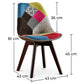 Dining Chair - Upholstered in Patchwork - Simona - gallery 6