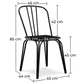 Dining Chair - Industrial Design - Wood and Metal - Lillor - gallery 10