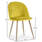 Dining Chair - Velvet Upholstered - Scandinavian Style - Evelyne