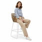 Rattan Boho Bali Design Stool - 75cm - Tale - gallery 3
