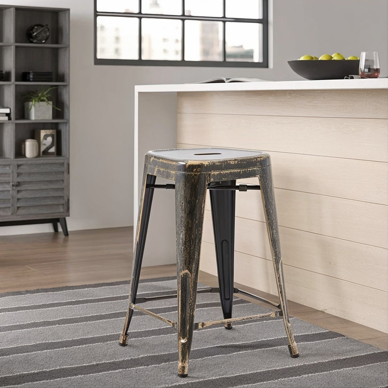 Bar Stool - Industrial Design - 60cm - New Edition - Stylix - gallery 4