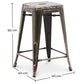 Bar stool - Industrial design - 60cm - New edition - Stylix