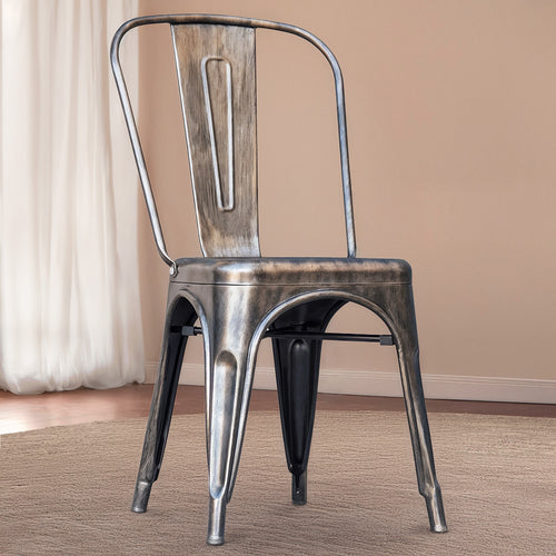 Dining Chair - Industrial Design - Steel - New Edition - Stylix - gallery 2