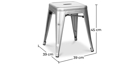 Industrial Design Stool - 45cm - New Edition - Stylix - gallery 8
