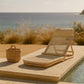 Sun Lounger Natural Rattan – Reclinable for Garden, Terrace & Beach – Chenai - gallery 9