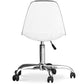 Office chair with transparent casters - Swivel office chair - Lucy