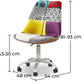 Chaise de Bureau Pivotante - Tissu Patchwork - Ray