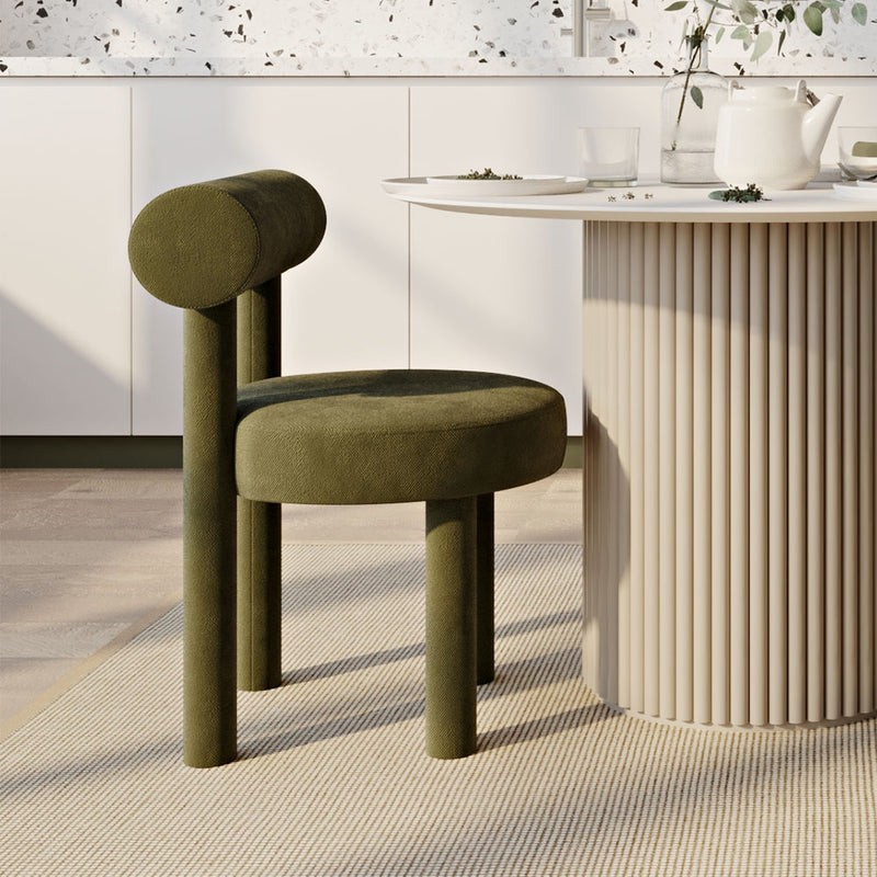 Dining Chair - Upholstered in Velvet - Rhys - gallery 4