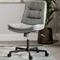 Upholstered Office Chair - Swivel - Catherine