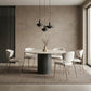 Dining chair - Upholstered in Bouclé Fabric - Seda - gallery 2