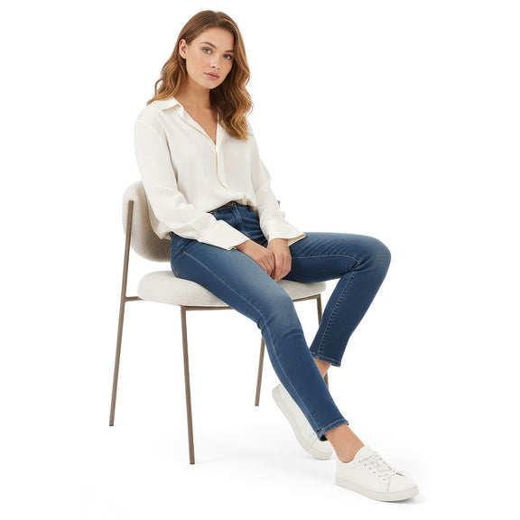 Dining chair - Upholstered in Bouclé Fabric - Seda - gallery 4
