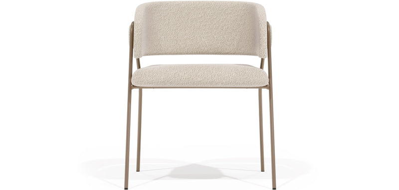 Chaise de salle à manger - Revêtue de tissu - Roaw