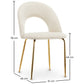 Dining Chair - Upholstered in Velvet - Amarna