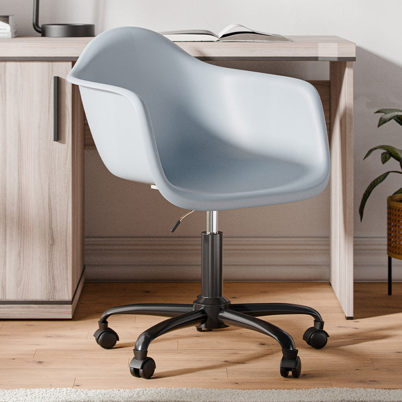 Office Chair with Armrests - Desk Chair with Wheels - Weston Black Frame