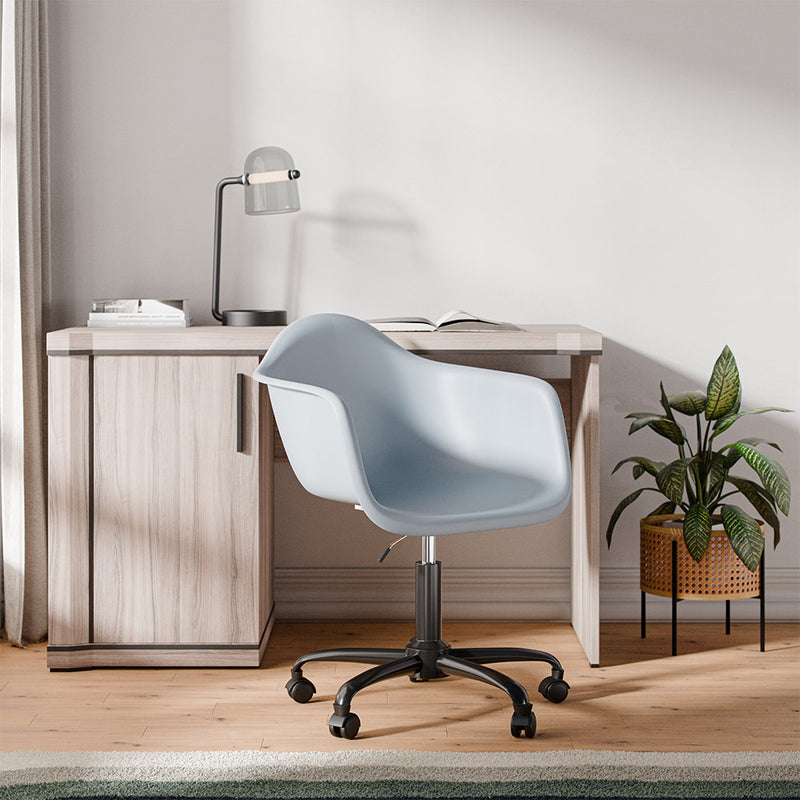 Office Chair with Armrests - Desk Chair with Wheels - Weston Black Frame