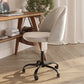 Upholstered Office Chair - Velvet - Evelyne