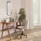 Upholstered Office Chair - Velvet - Evelyne