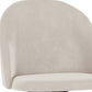Upholstered Office Chair - Velvet - Evelyne