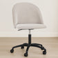 Upholstered Office Chair - Velvet - Evelyne