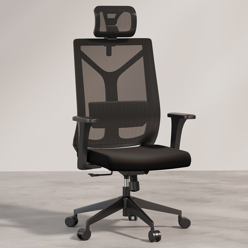 Ergonomic Office Chair with Wheels and Armrests - Pebbles