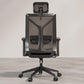 Chaise de bureau ergonomique avec roulettes et accoudoirs - Pebbles