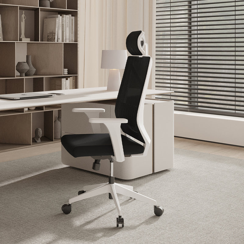 Sedia da ufficio ergonomica con ruote e braccioli - Ergal