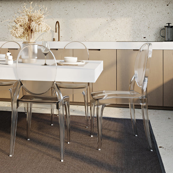 Dining Chair Transparent - Victoria  Style - gallery 2