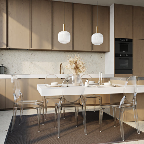 Dining Chair Transparent - Victoria  Style - gallery 5