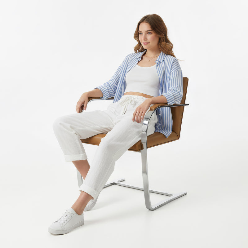 Cadeira Brama - Pele premium