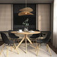 Dining Chair - Scandinavian Design - Wooden Legs - Pack of 2 - Skögur