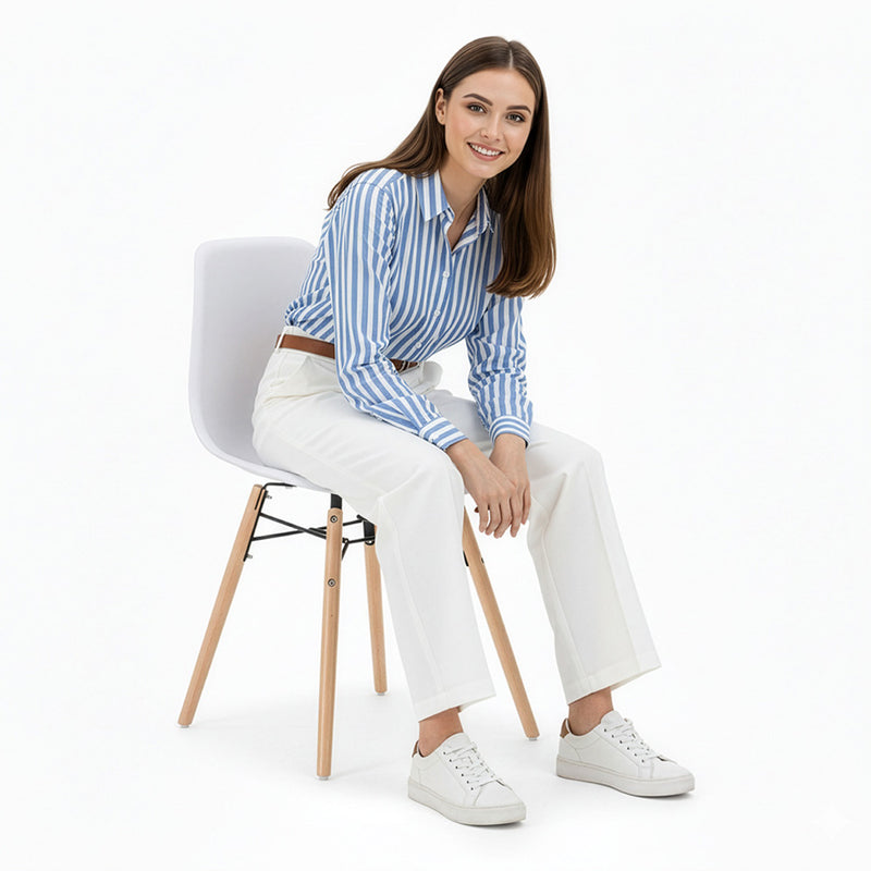 Dining Chair - Scandinavian Design - Wooden Legs - Skögur