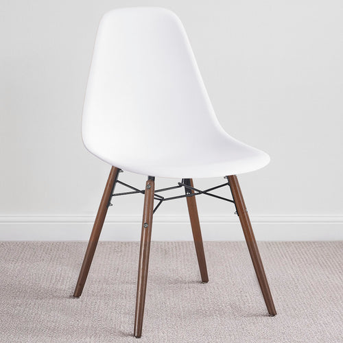 Dining Chair - Scandinavian Design - Dark Wood Legs - Skögur