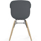Dining Chair - Scandinavian Design - Natural Wood Legs - Polin