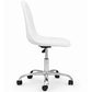Office Chair Swivel with Wheels – Velvet Upholstery – Steel Legs - Denisse