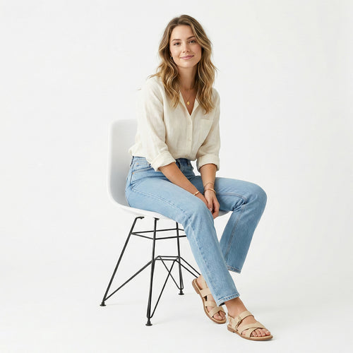 Dining Chair with Metal Legs – Modern Design – Denisse