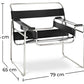 Lounge Chair - Leatherette & Metal - Ivan - gallery 8