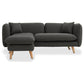 Corner Sofa Reversible 3 Seater with Left or Right Chaise Lounge - Vriga - gallery 13