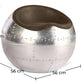 Living Room Chair - Ball Design Chair - Leather and Metal - Circle - gallery 9