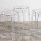 Stool Low Transparent - 47cm - Victoria Queen - gallery 9