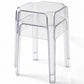 Stool Low Transparent - 47cm - Victoria Queen - gallery 5