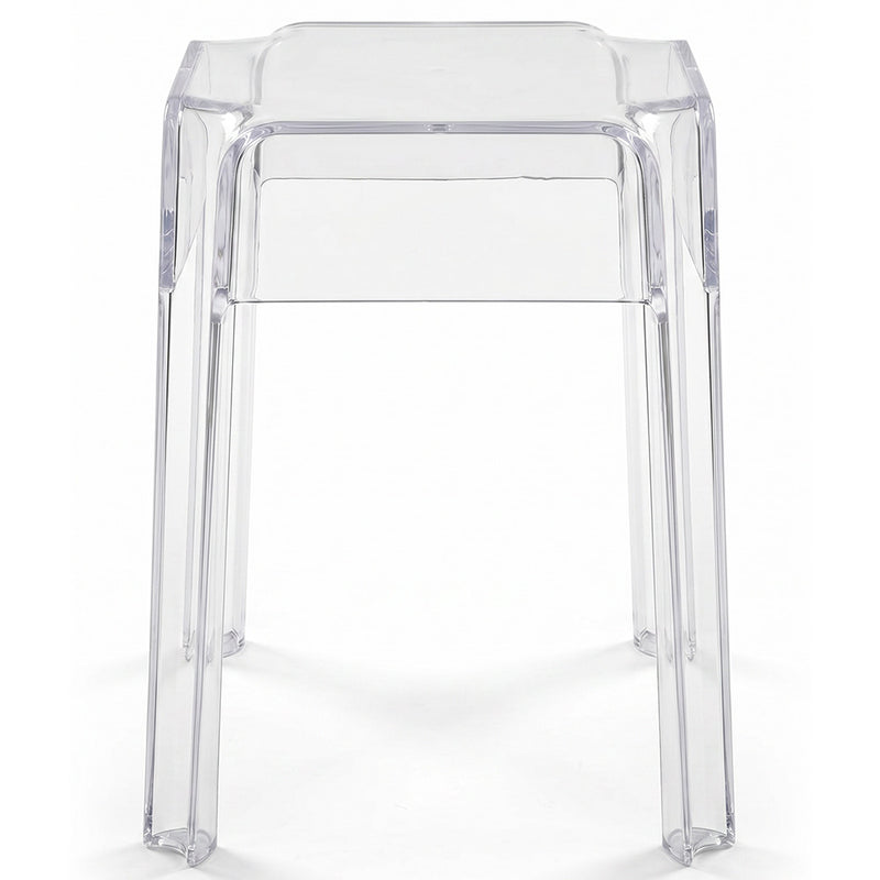 Stool Low Transparent - 47cm - Victoria Queen - gallery 1