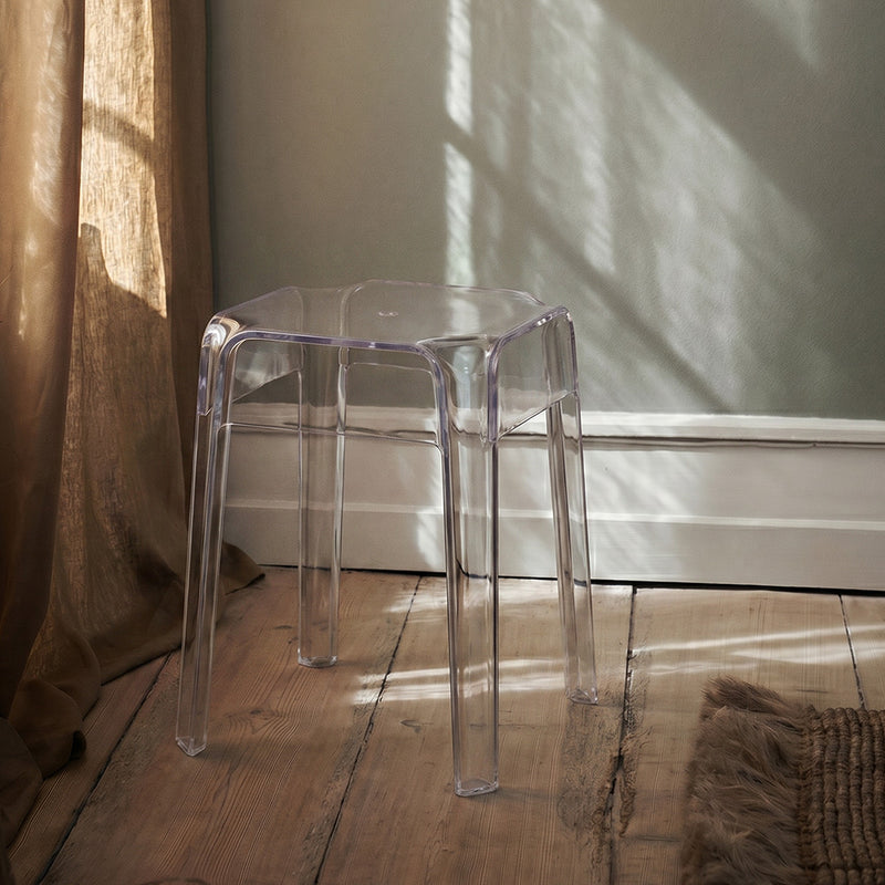 Stool Low Transparent - 47cm - Victoria Queen - gallery 8