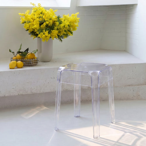 Stool Low Transparent - 47cm - Victoria Queen - gallery 2